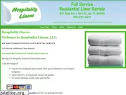 Sites similar to hospitalitylinens.net
