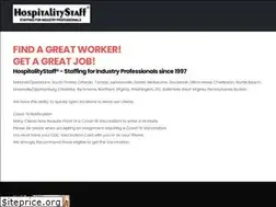 Sites similar to hospitalitystaff.com