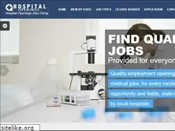 Sites similar to hospitalopenings.com