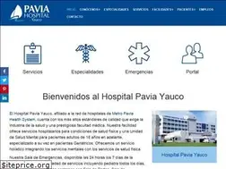 Sites similar to hospitalpaviayauco.com