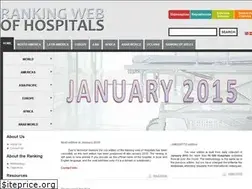 Sites similar to hospitals.webometrics.info