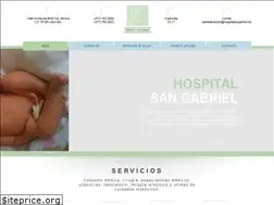 Sites similar to hospitalsangabriel.mx