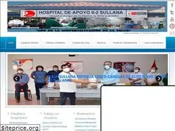 Sites similar to hospitalsullana.gob.pe