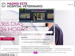 Sites similar to hospitalveterinariomadrideste.com