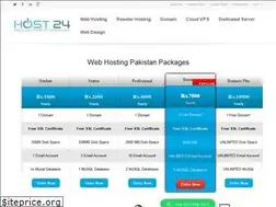 Sites similar to host24.com.pk