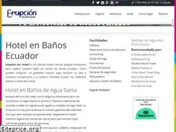 Sites similar to hostalerupcion.com