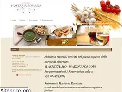 Sites similar to hostariaromana.it