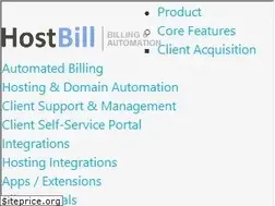 Sites similar to hostbillapp.com