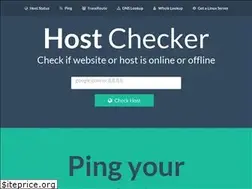 Sites similar to hostchecker.net