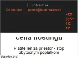 Sites similar to hostcreators.sk