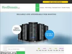 Sites similar to hostdomain.pk