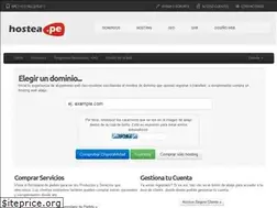 Sites similar to hostea.pe