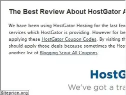 Sites similar to hostgatorforbloggers.withtank.com