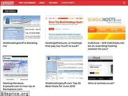 Sites similar to hosting-reviews-exposed.com