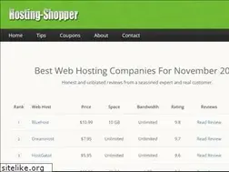 Sites similar to hosting-shopper.com