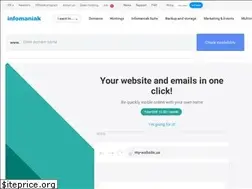 Sites similar to hosting.infomaniak.ch