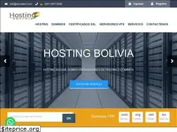 Sites similar to hostingbolivia.org