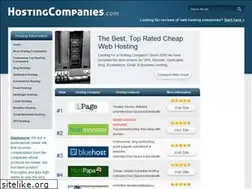 Sites similar to hostingcompanies.com