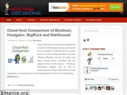 Sites similar to hostingdecisions.com
