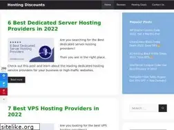 Sites similar to hostingdiscounts.net