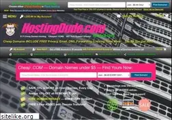 Sites similar to hostingdude.com