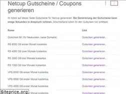Sites similar to hostinggutscheine.de