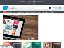 Sites similar to hostingmatters.co.uk