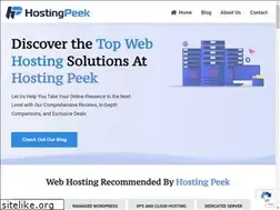 Sites similar to hostingpeek.com