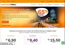 Sites similar to hostingperu.com.pe