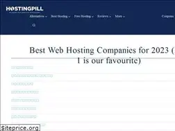 Sites similar to hostingpill.com