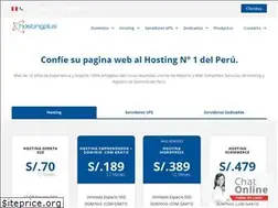 Sites similar to hostingplus.pe