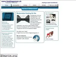 Sites similar to hostingpower.ch