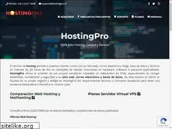 Sites similar to hostingpro.cl