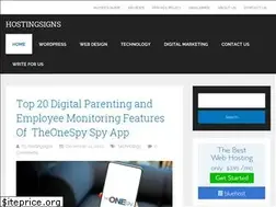 Sites similar to hostingsigns.com