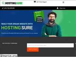 Sites similar to hostingsure.com
