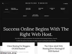 Sites similar to hostingversus.com