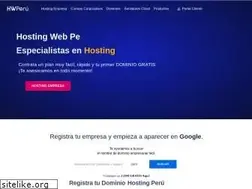 Sites similar to hostingweb.pe