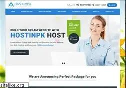 Sites similar to hostinpk.com