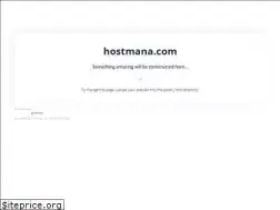 Sites similar to hostmana.com