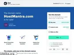 Sites similar to hostmantra.com