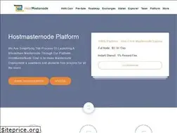 Sites similar to hostmasternode.com