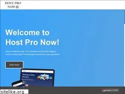 Sites similar to hostpronow.com