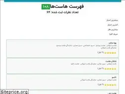 Sites similar to hostsinfo.ir