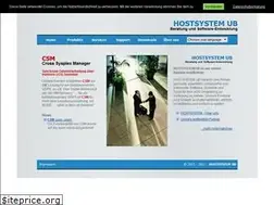 Sites similar to hostsystem-ub.de