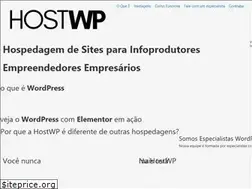 Sites similar to hostwp.com.br