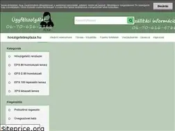 Sites similar to hoszigetelesplaza.hu