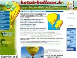 Sites similar to hotairballoon.be