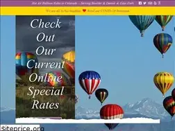 Sites similar to hotairballoonridescolorado.com