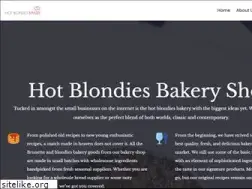 Sites similar to hotblondiesbakery.com