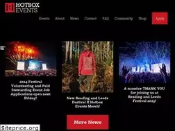 Sites similar to hotboxevents.com